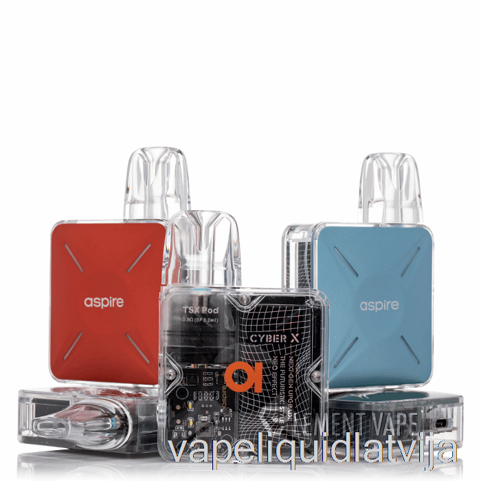 Aspire Cyber X Pod Sistēmas Gunmetal Vape šķidrums